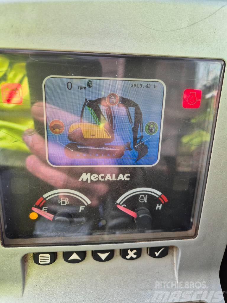 Mecalac MCR8 Midi rýpadla 7t - 12t