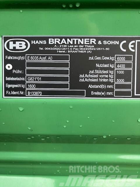 Brantner E 6035 EURO-Line Balíkové přívěsy