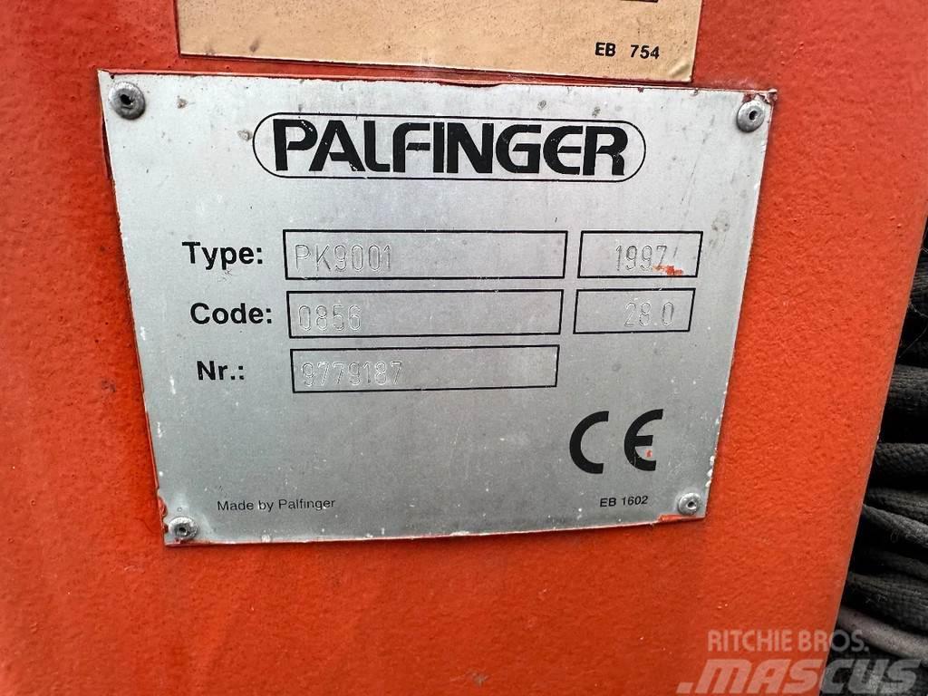 Palfinger PK9001 B Crane / Kraan / Autolaadkraan / Ladekrane Přepravní kontejnery