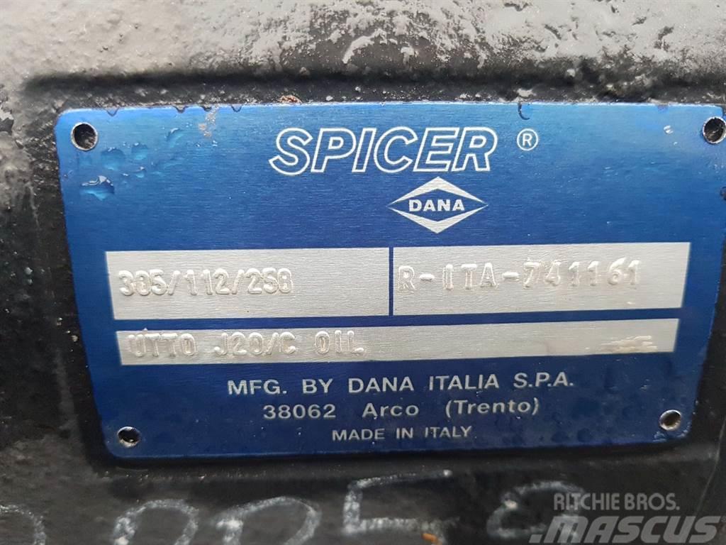 Fantuzzi SF60-EF1200-Spicer Dana 305/112/258-Axle/Achse/As Nápravy
