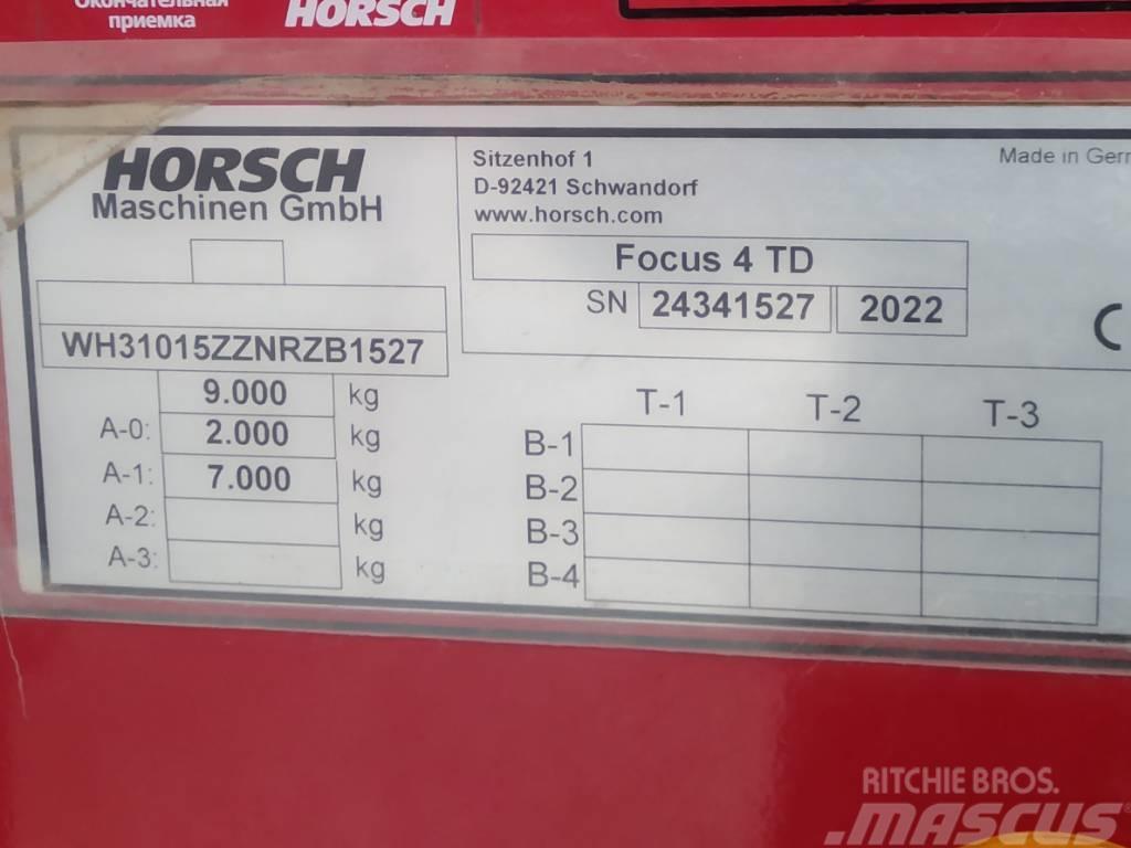 Horsch Focus 4 TD Mechanické secí stroje