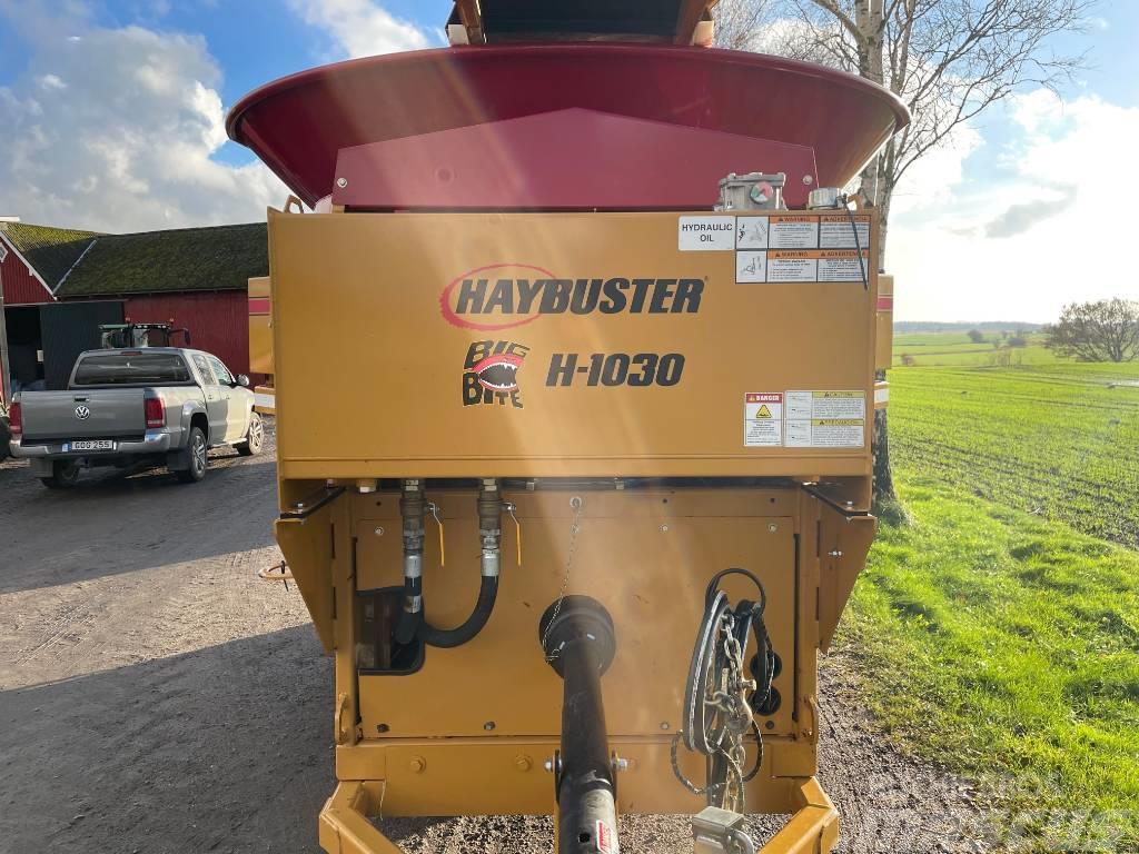 Haybuster H 1030 Drtiče a řezače balíků
