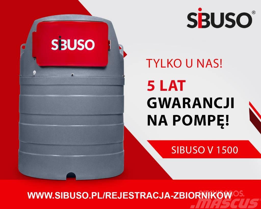 Sibuso 1500L zbiornik dwupłaszczowy Diesel Nádrže, tanky