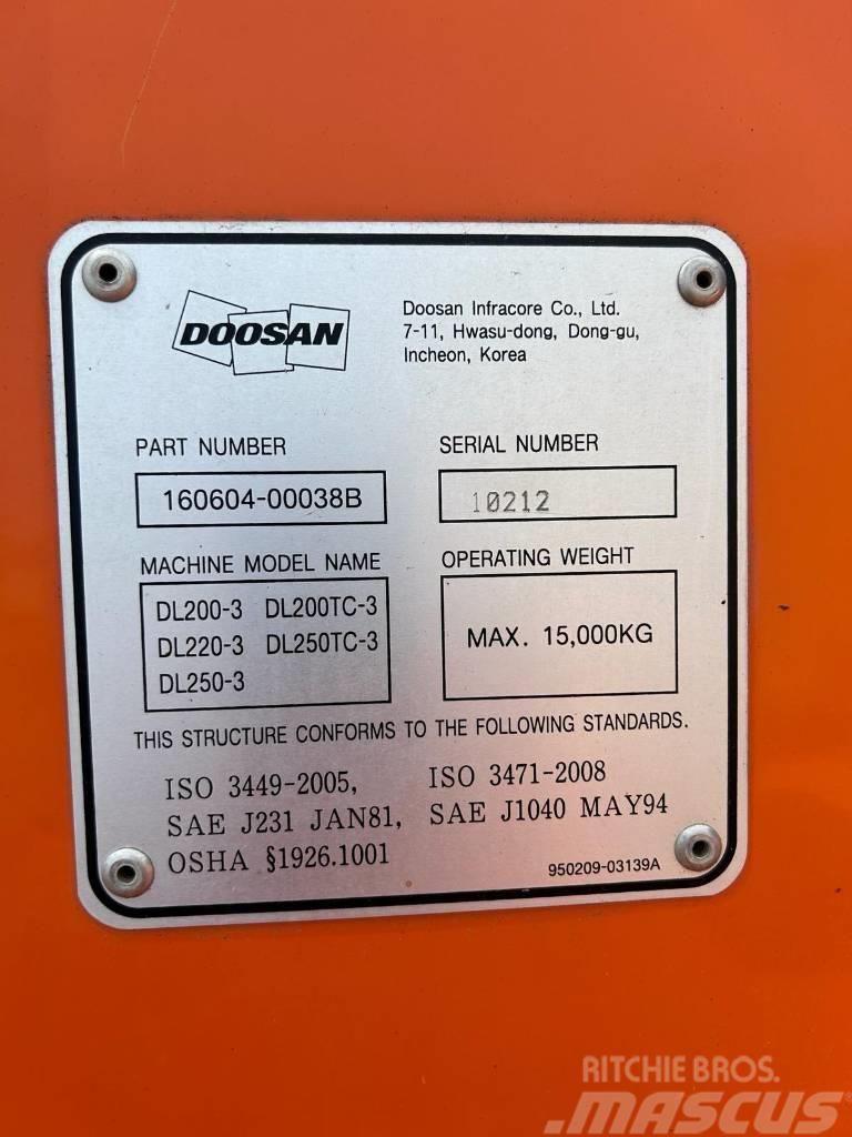 Doosan DL200-3 Kolové nakladače