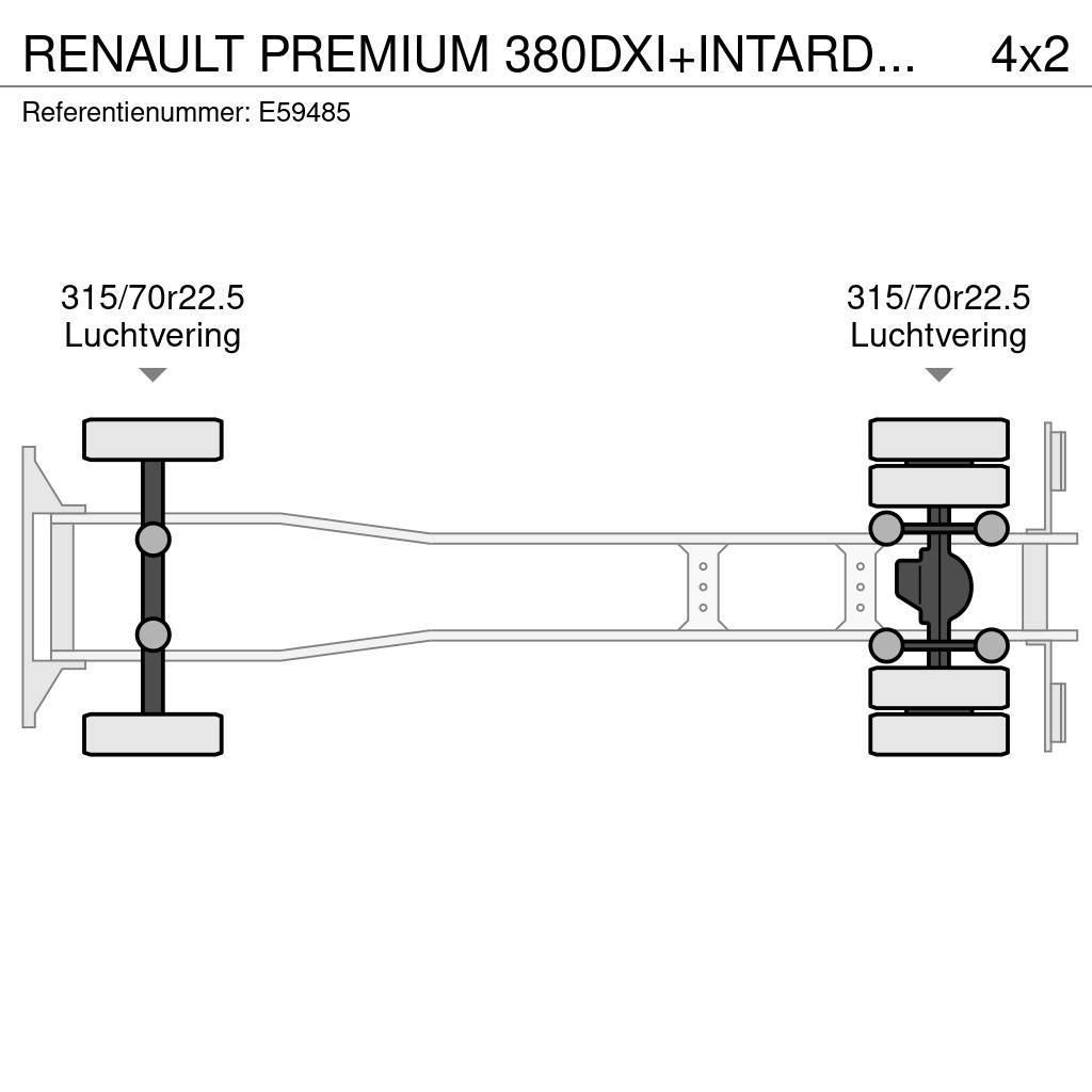Renault PREMIUM 380DXI+INTARDER+DHOLLANDIA Lanový nosič kontejnerů