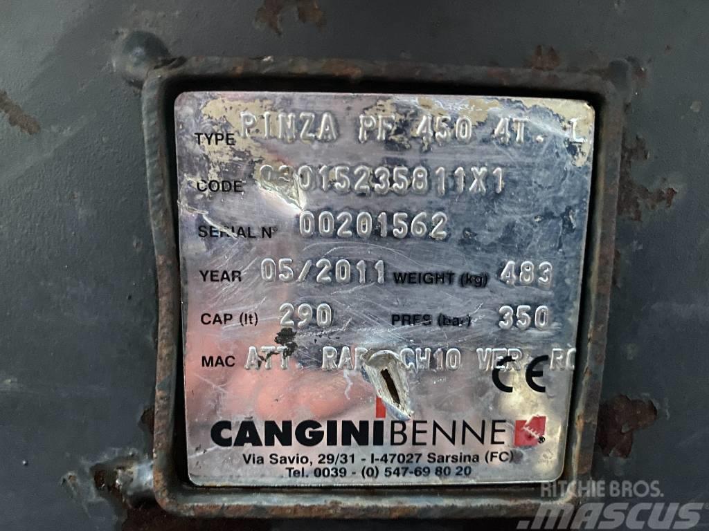 Cangini Benne Pinza  PF 450 4 T.L Klešťové drapáky