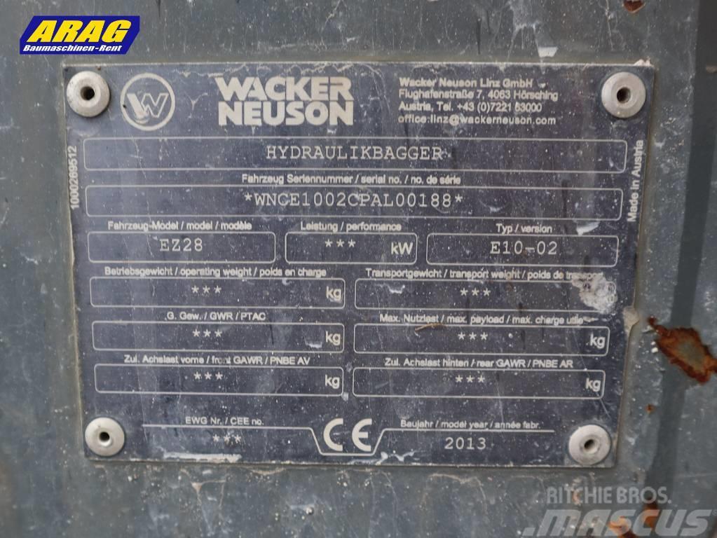 Wacker Neuson EZ 28 Pásová rýpadla
