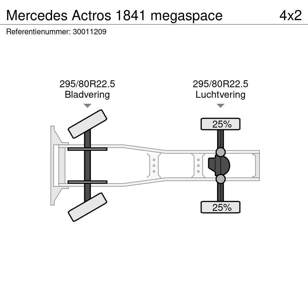 Mercedes-Benz Actros 1841 megaspace Tahače