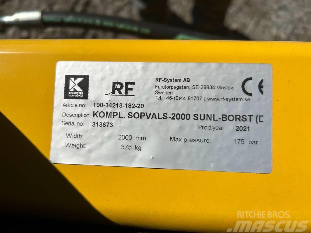  RF system Sopvals 2000 Sunline Zametací kartáče
