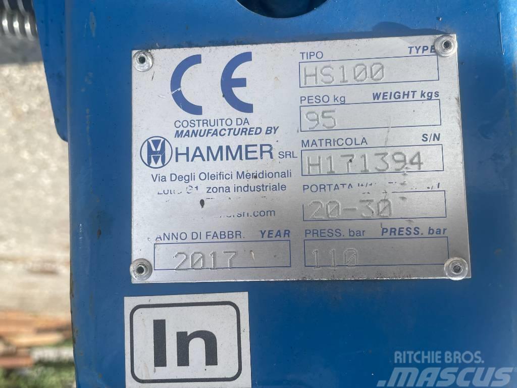 Hammer HS100 Hydraulic Breaker Skid steer Bourací kladiva / Sbíječky