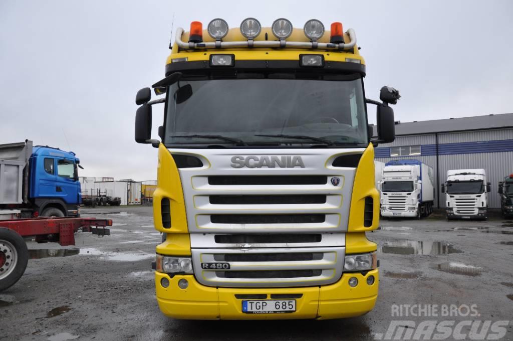 Scania R480 LA6X4HNA Hydraulik Tahače
