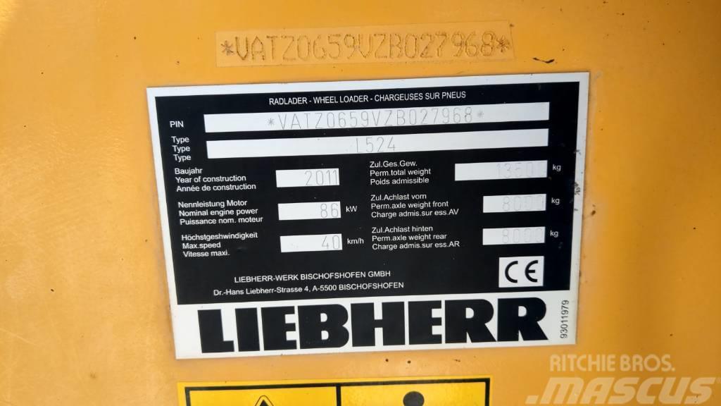 Liebherr L 524 Kolové nakladače