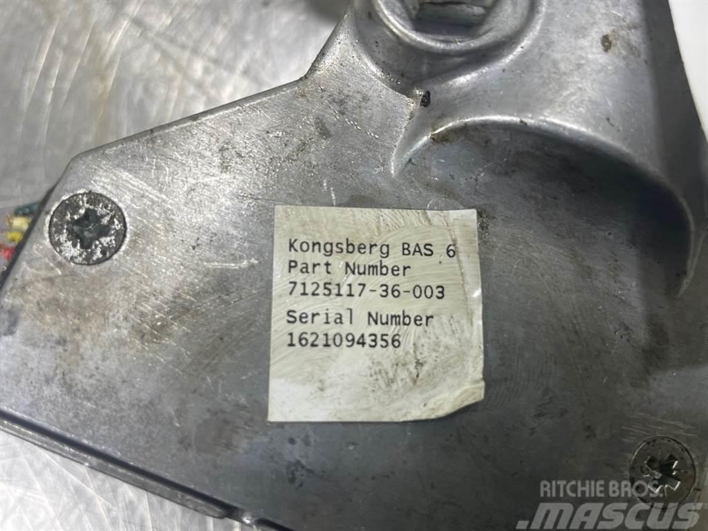 New Holland W110C-Case 7125117-Kongsberg BAS 6-Gas pedal Kabiny a interiér