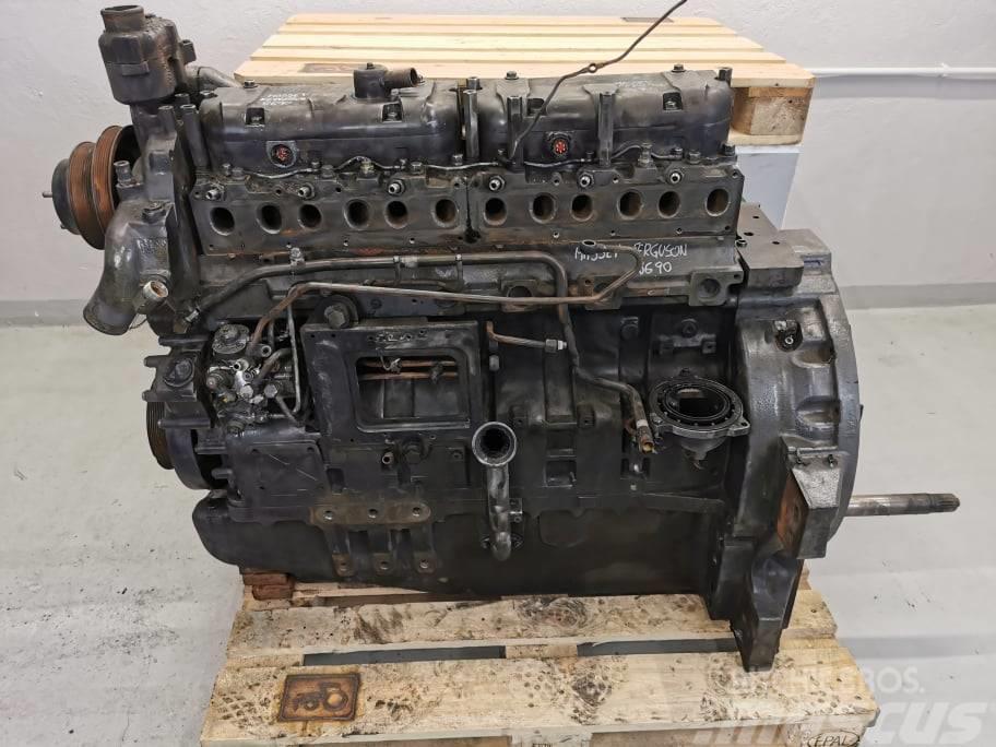 Massey Ferguson 8690 {Agco Power Sisu 84CTA-4V SCR} engine Motory