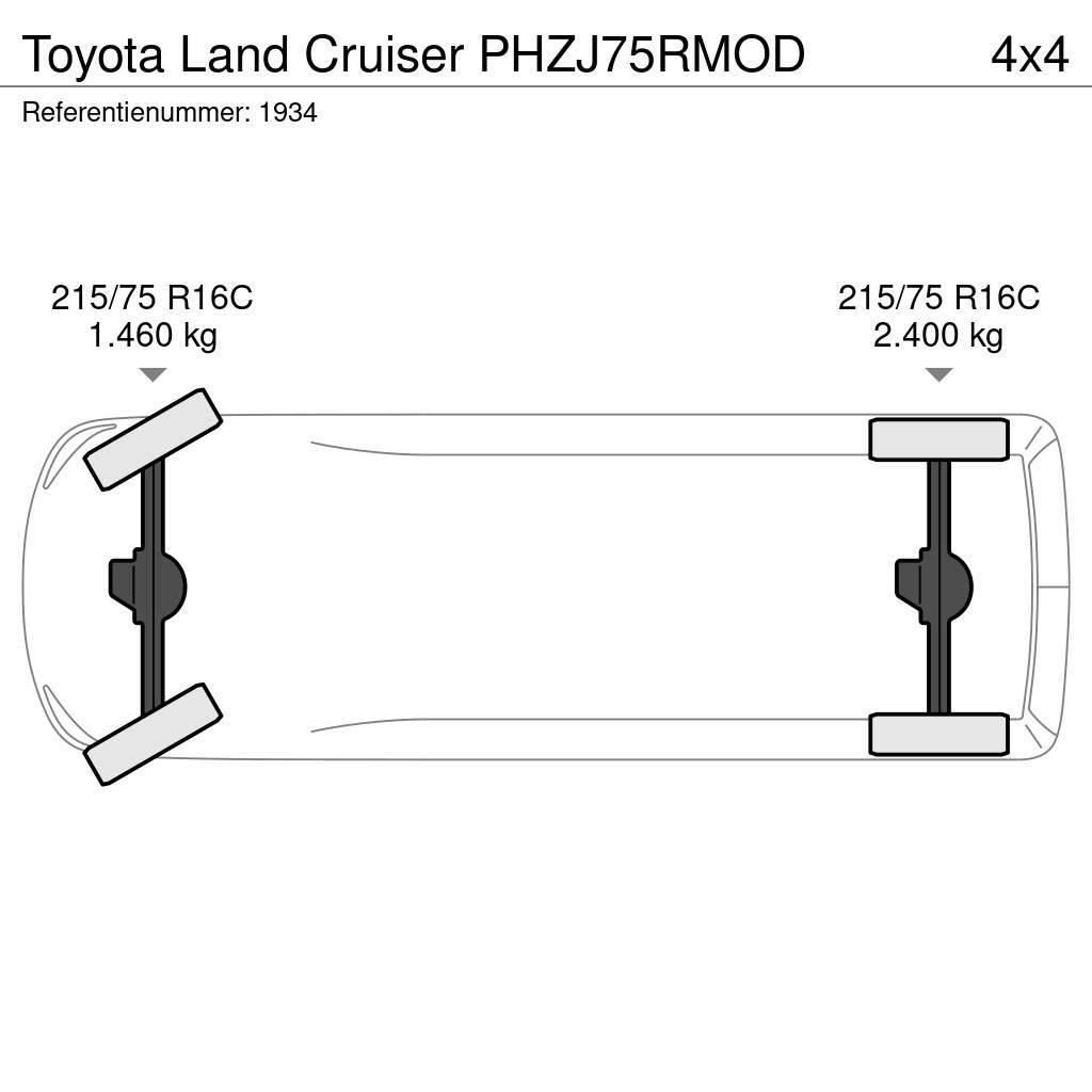 Toyota Land Cruiser PHZJ75RMOD Vyprošťovací vozidla