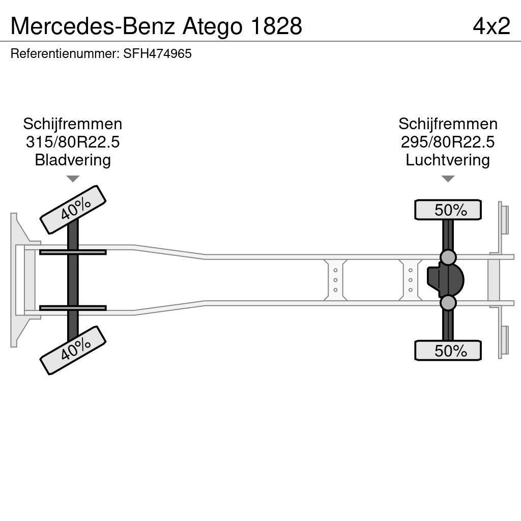 Mercedes-Benz Atego 1828 Vozy na přepravu zvířat
