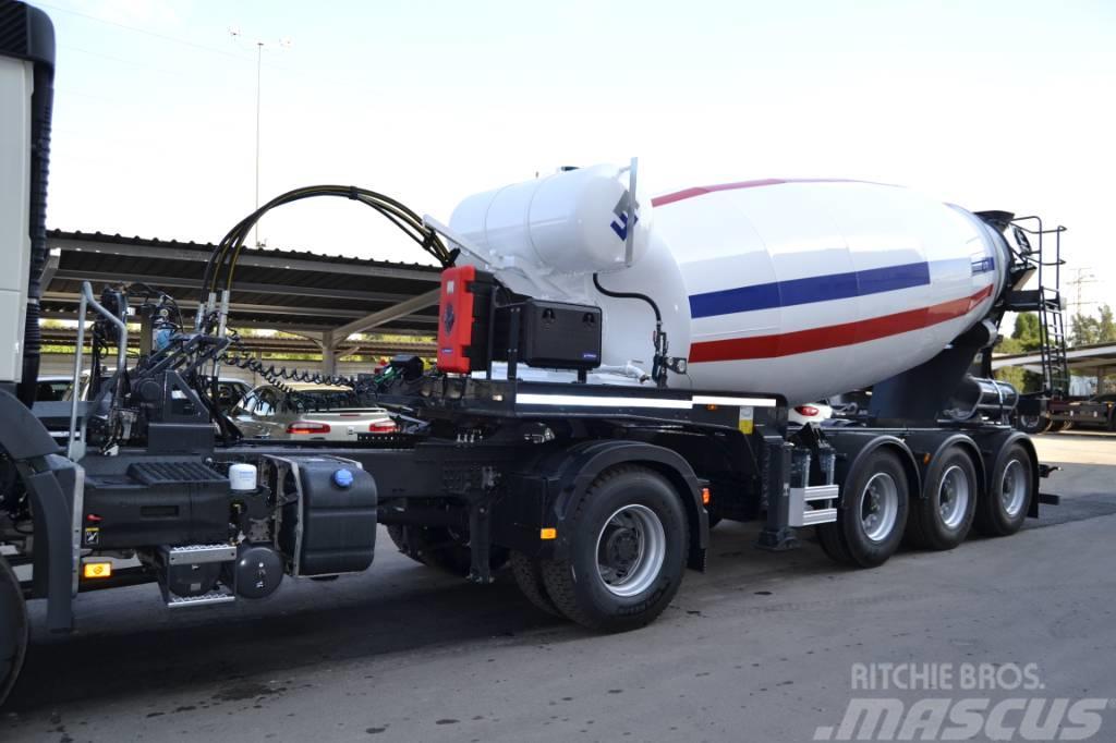 Frumecar Betonmixer semi-trailer mixer (10 - 13 m³) Domíchávače betonu