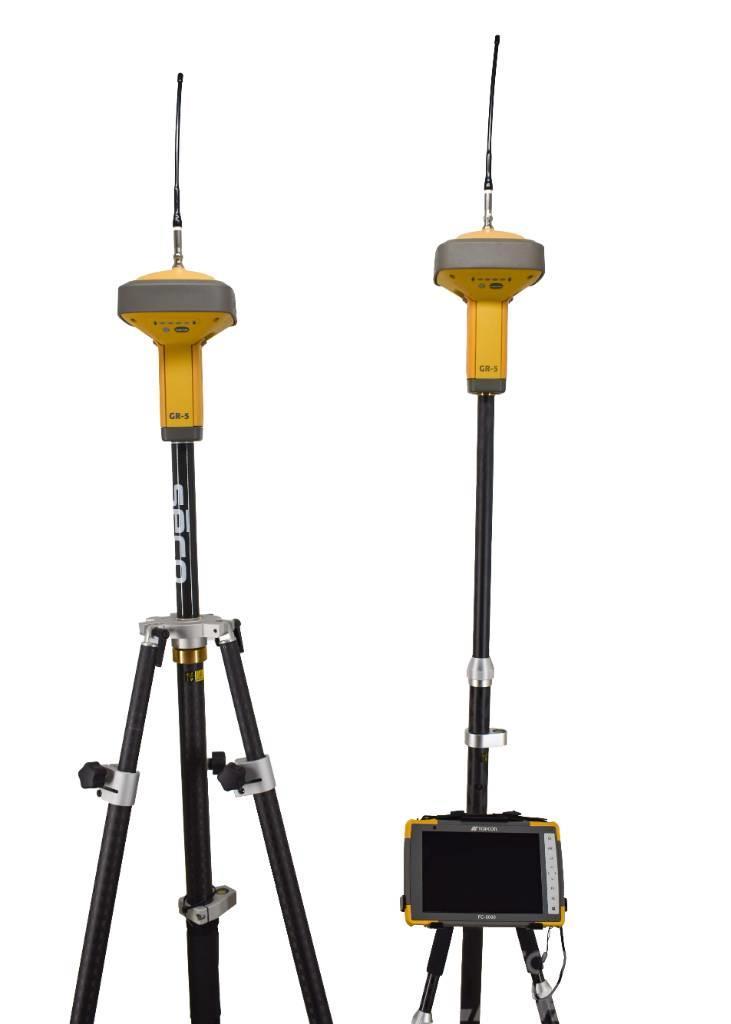 Topcon Dual GR-5+ UHF II GPS GNSS w/ FC-6000 & Pocket-3D Ostatní komponenty