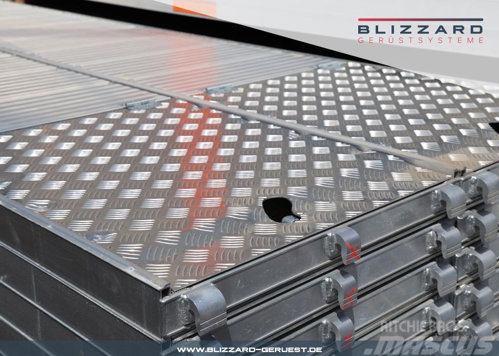 Blizzard S70 488 m² neues Gerüst aus Stahl + Aluböden Lešenářské zařízení