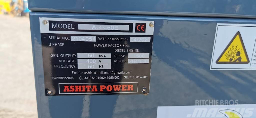 Ashita AG3-50E Naftové generátory