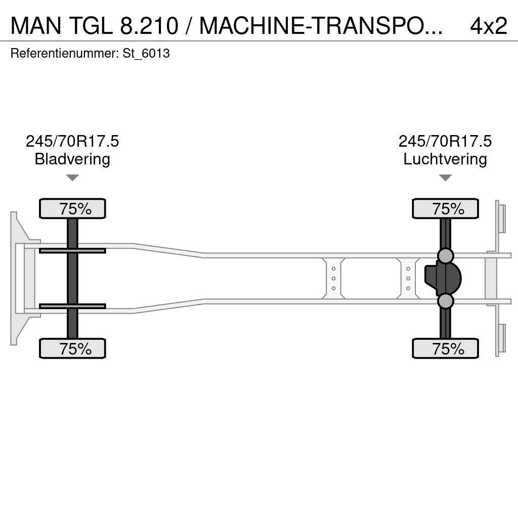 MAN TGL 8.210 / MACHINE-TRANSPORT / OPRIJ-WAGEN / AIRC Nákladní vozy na přepravu automobilů
