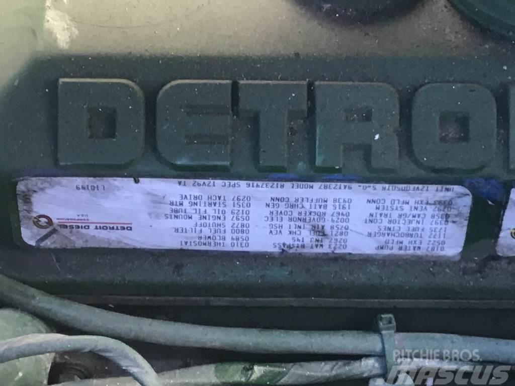 Detroit Diesel 12V92 TA GENERATOR 500KVA USED Naftové generátory