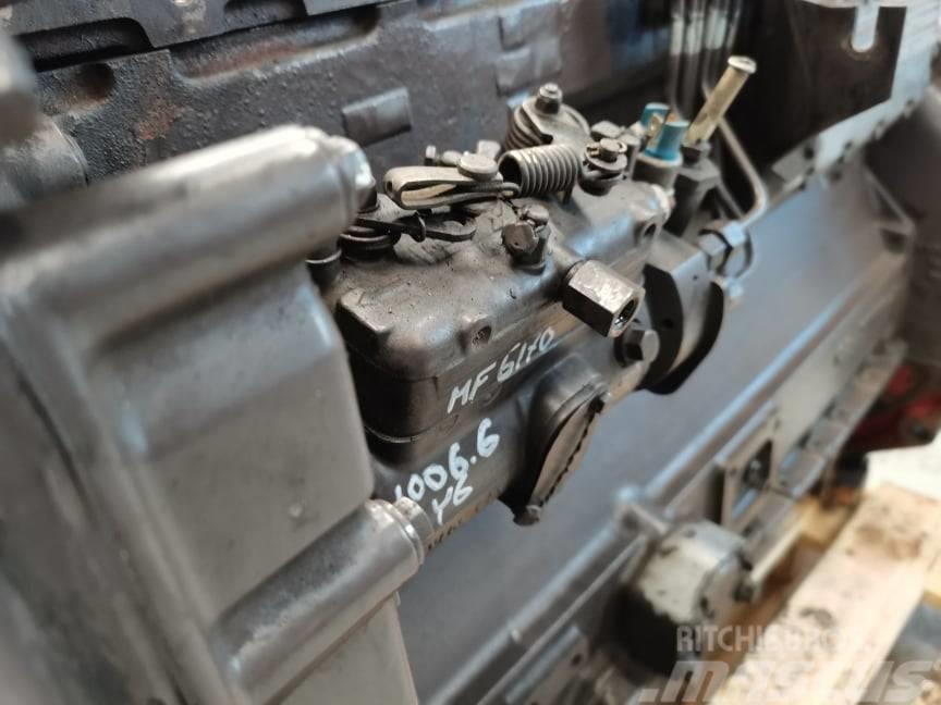 Massey Ferguson 6170 {injection pump Lucas  silnika Perkins 1006. Motory
