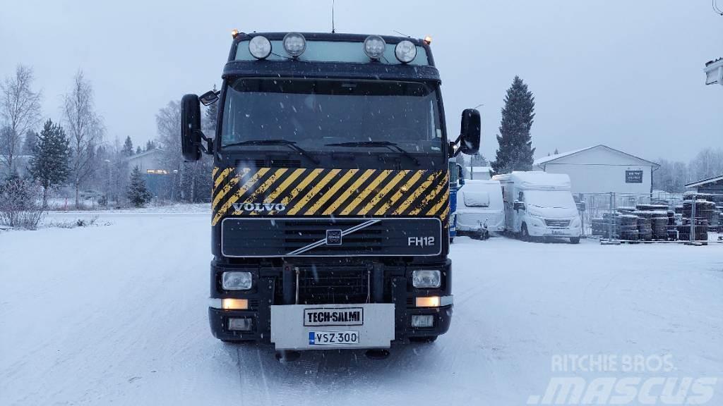 Volvo FH12 + HMF 2820K4 JIB Autojeřáby, hydraulické ruky
