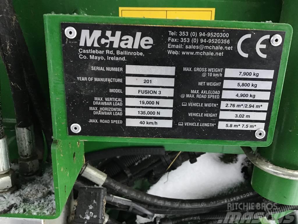 McHale Fusion 3 Plus Lis na válcové balíky