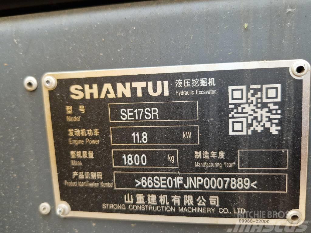 Shantui SE17SR Mini rýpadla < 7t