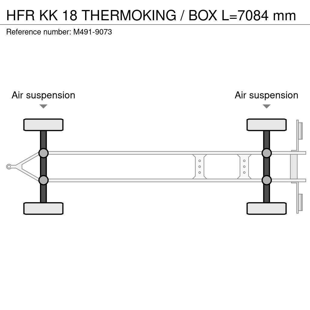 HFR KK 18 THERMOKING / BOX L=7084 mm Chladírenské přívěsy