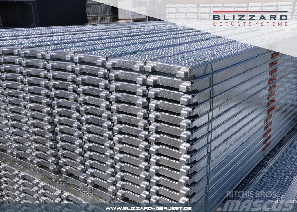 Blizzard Gerüstsysteme 81,04 m² Stahlgerüst mit Stahlböden Lešenářské zařízení