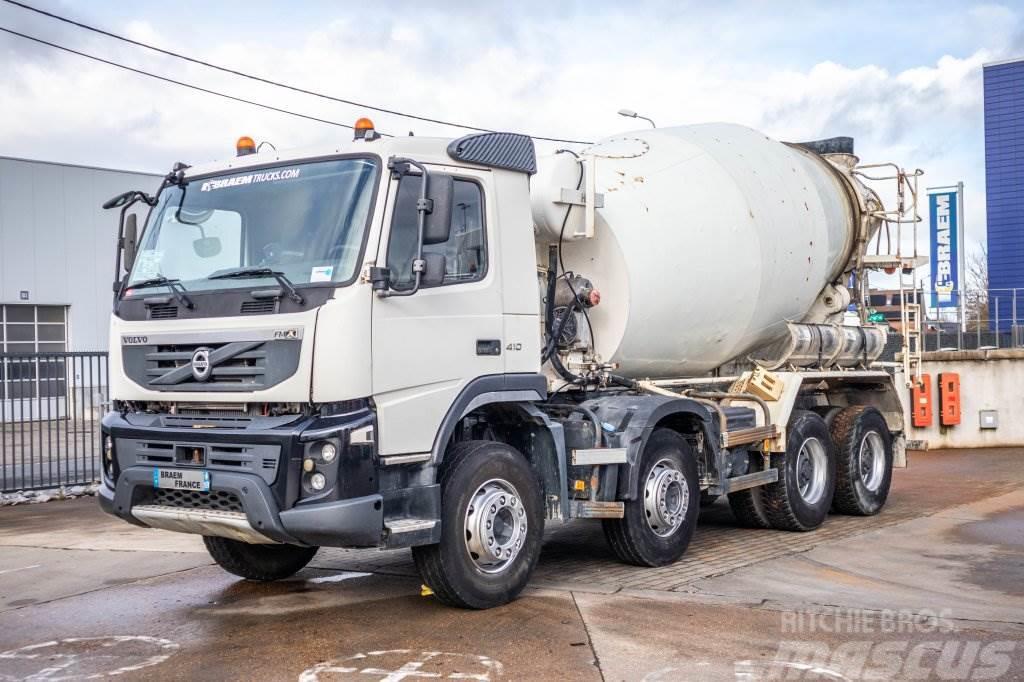 Volvo FMX 410+LIEBHERR9M³ Domíchávače betonu