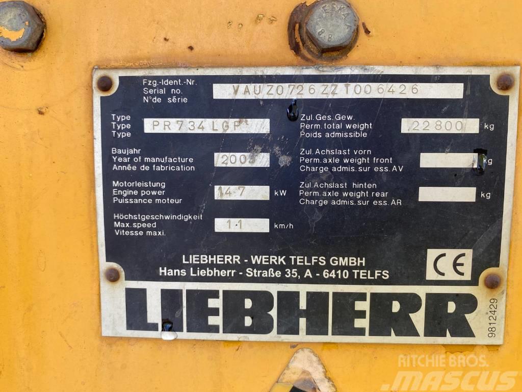 Liebherr 734 LGP Pásové dozery