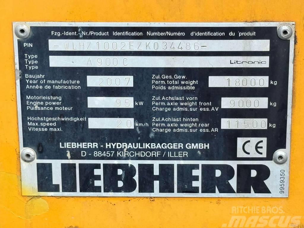 Liebherr A 900 C Litronic Kolová rýpadla