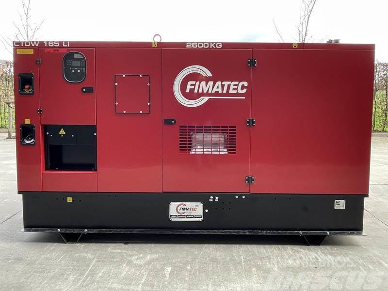  FIMATEC CTDW-165LI Noodaggregaat Naftové generátory