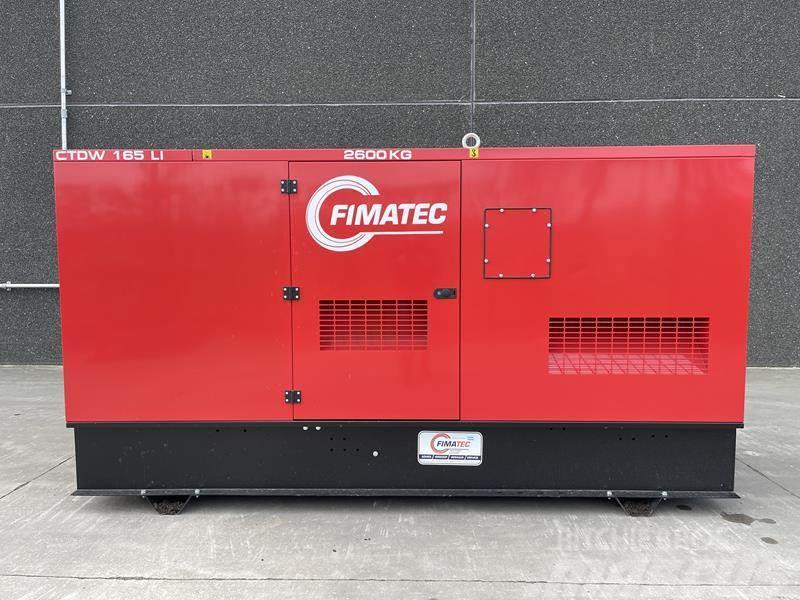  FIMATEC CTDW-165LI Noodaggregaat Naftové generátory