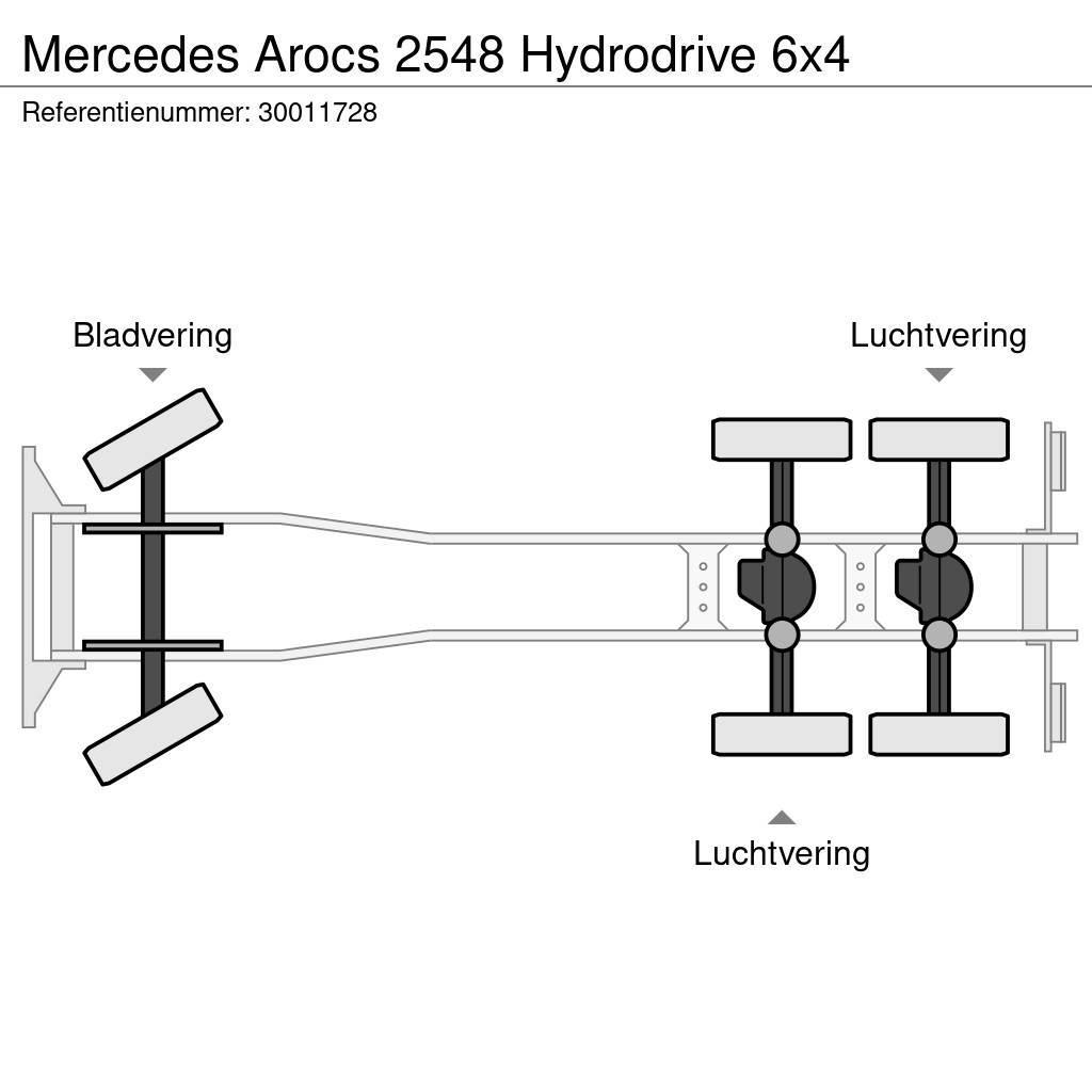 Mercedes-Benz Arocs 2548 Hydrodrive 6x4 Nákladní vozidlo bez nástavby