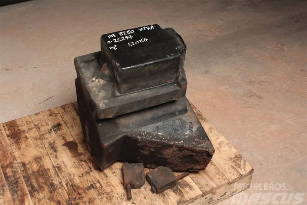 Massey Ferguson 8280 Weight block Podvozky a zavěšení kol