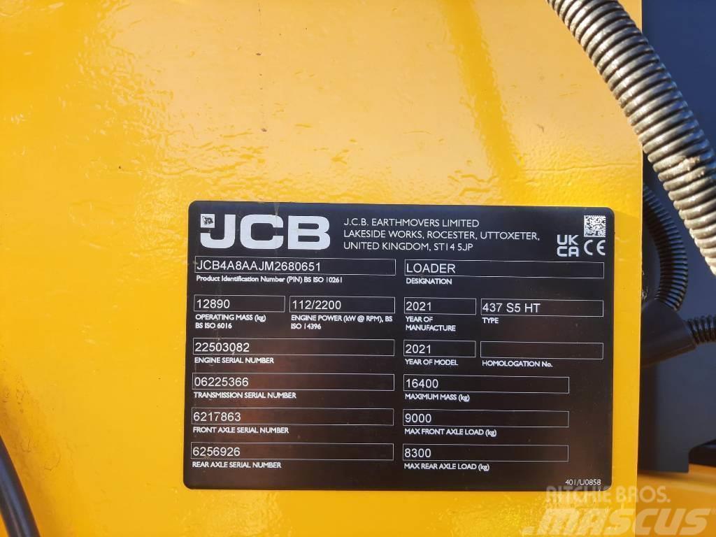 JCB 437 S5 HT Kolové nakladače