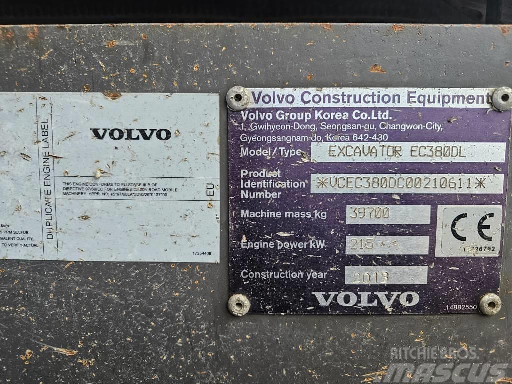 Volvo EC380DL / ec360, ec460, ec480 Pásová rýpadla