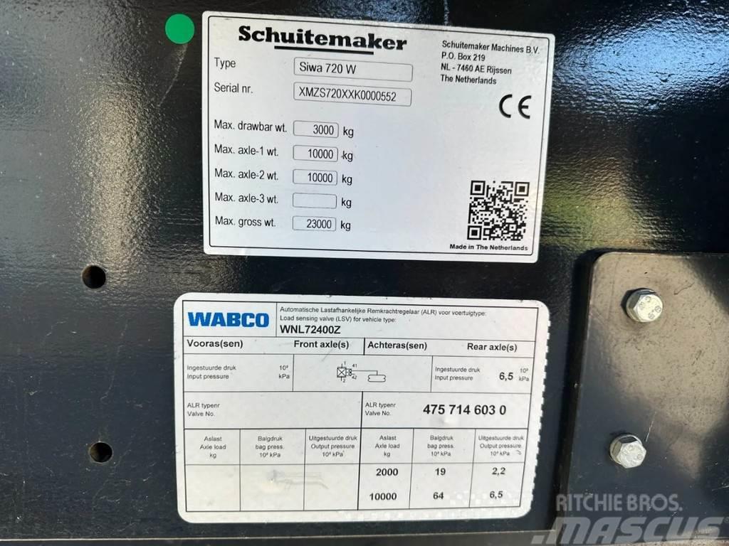 Schuitemaker Siwa 720 W Kiepend Samojízdné sekačky