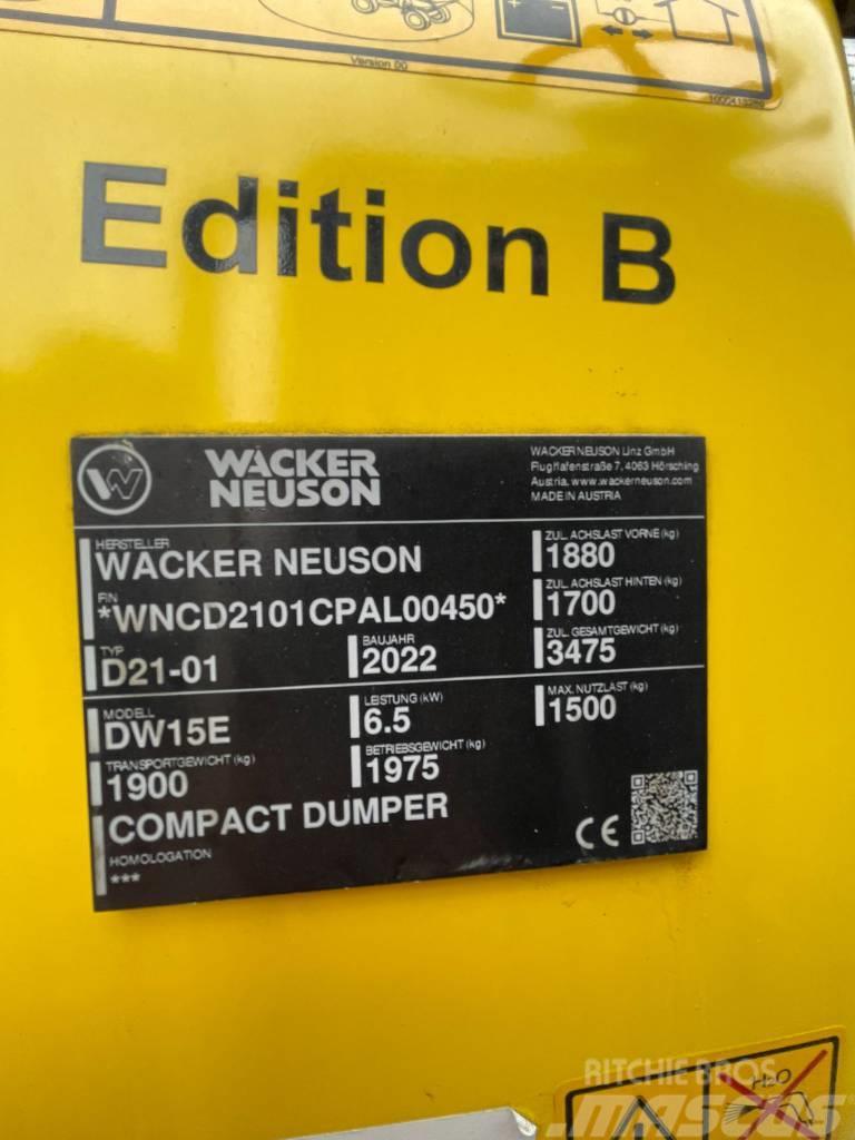 Wacker Neuson DW15e Vyklápěcí dempry