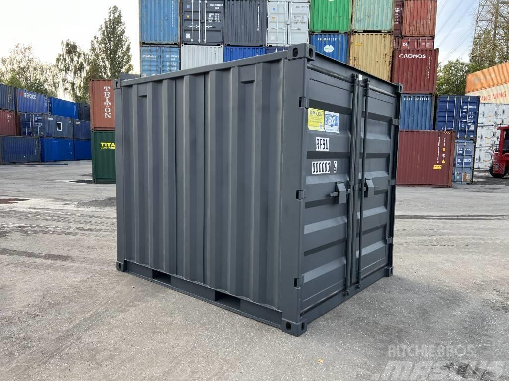  10' DV Materialcontainer Stahlfußboden, LockBox Skladové kontejnery