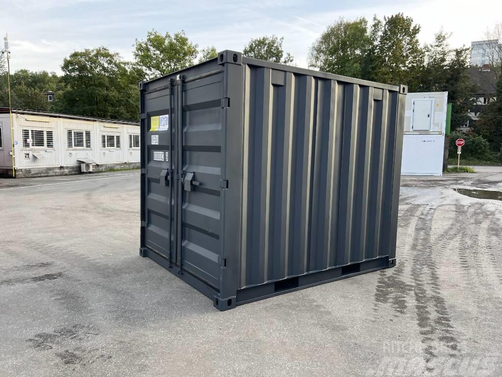  10' DV Materialcontainer Stahlfußboden, LockBox Skladové kontejnery