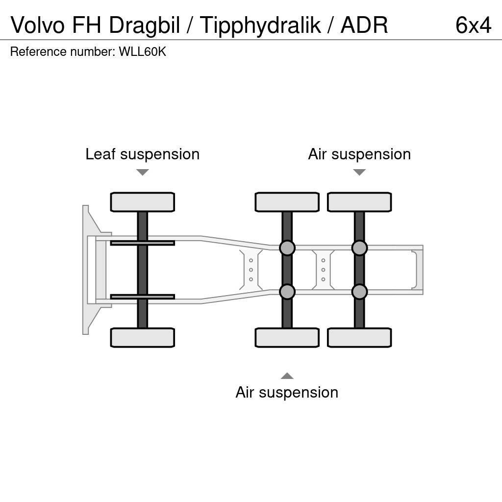 Volvo FH Dragbil / Tipphydralik / ADR Tahače