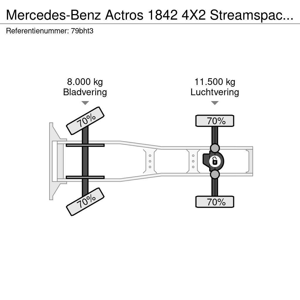 Mercedes-Benz Actros 1842 4X2 Streamspace NL Truck Side skirts 8 Tahače