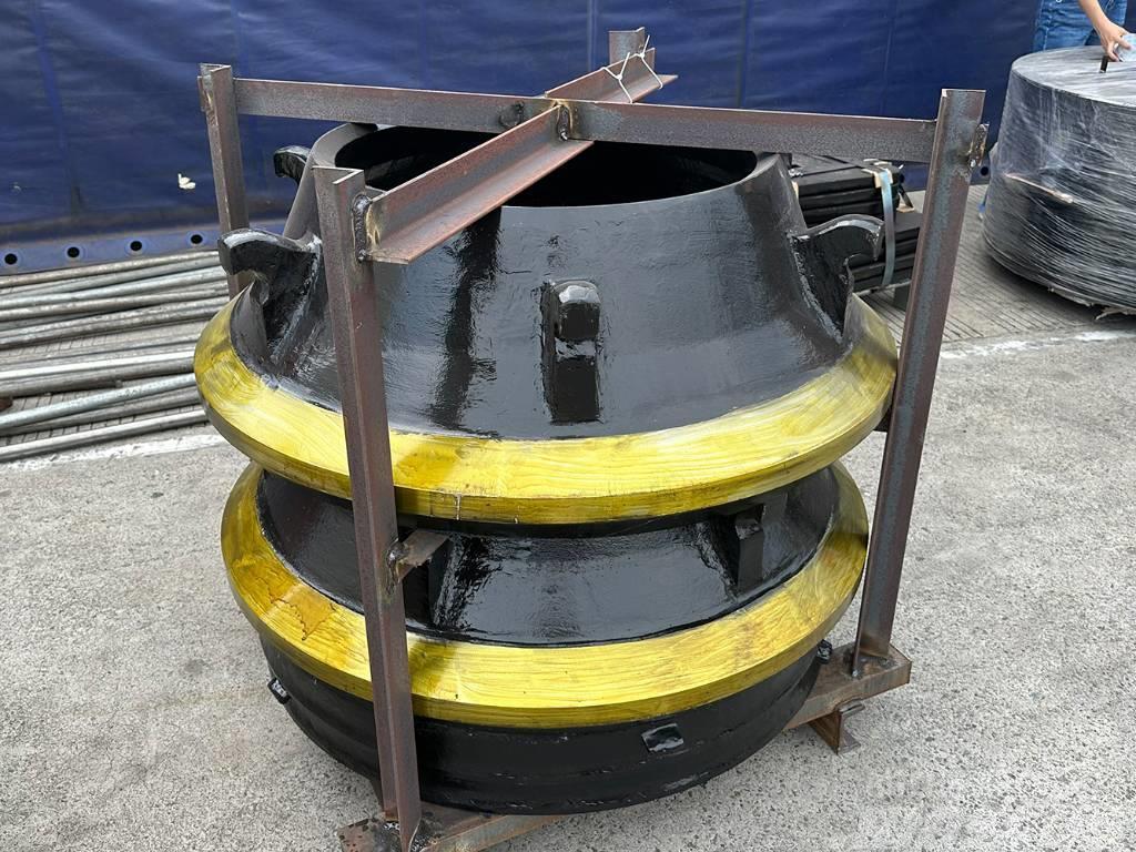 Kinglink Mantle and Bowl Liner for Cone Crusher TC36 TC51 Drtící lopaty