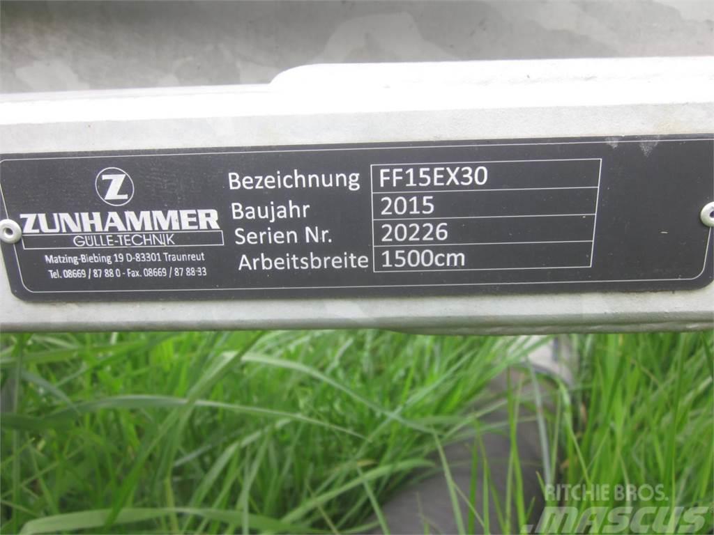 Zunhammer FF15EX30 Schleppschuh Verteiler Gestänge, 15 m, VO Rozmetadla chlévské mrvy