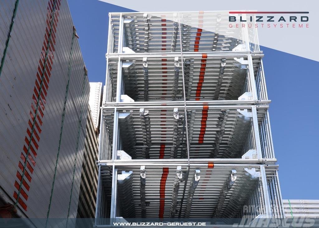 Blizzard 88 m² Neues Gerüst mit Alu-Rahmentafel Lešenářské zařízení